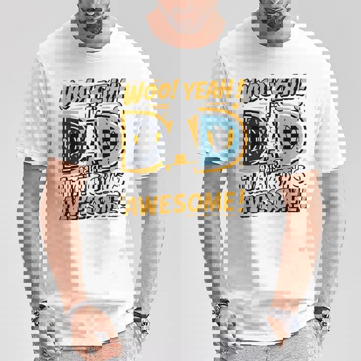 Dad Alright That Guys Awesome 父の日 Tシャツ 面白い贈り物