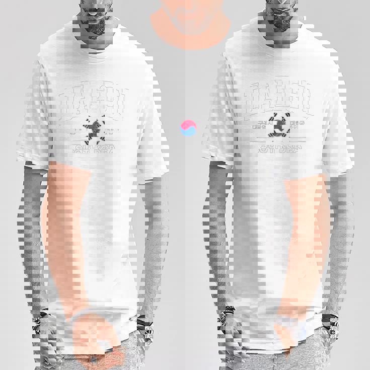 Daeguouth Korea 長袖tシャツ Tシャツ 面白い贈り物