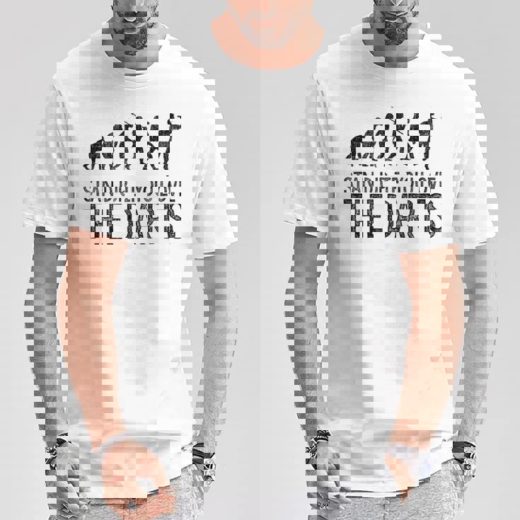 Darts ダーツプレイヤーのための男性ダーツギフト Tシャツ 面白い贈り物