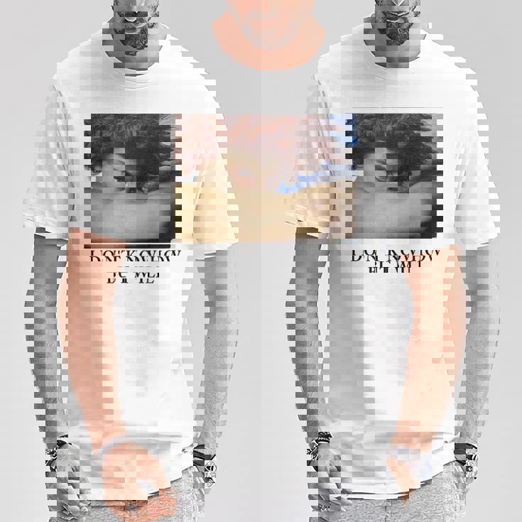 I Don't Know How But I Will – 堕天使 Tシャツ 面白い贈り物