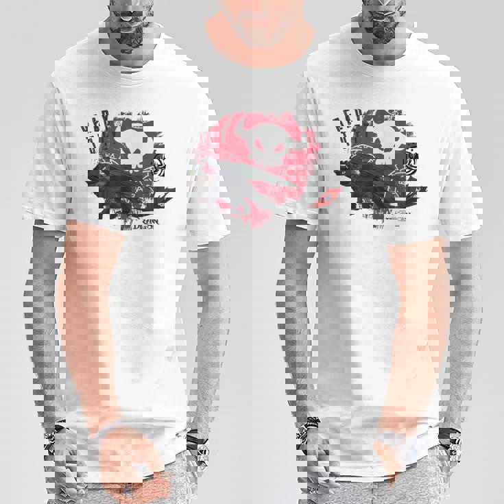 Dreamworks ヒックとドラゴン Toothless Ready To Fly Tシャツ 面白い贈り物