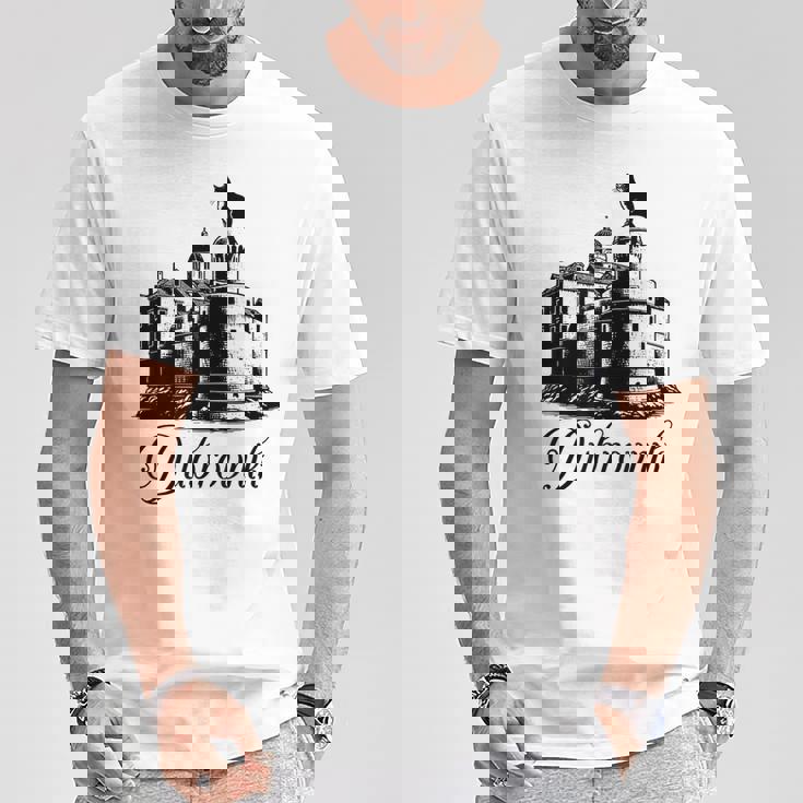 Dubrovnikouvenir Croacia Dubrovnik Camiseta unisex Regalos divertidos