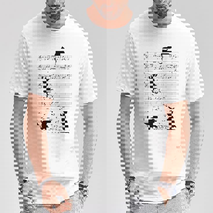 Dut猫猫音ミュージシャンタ Tシャツ 面白い贈り物