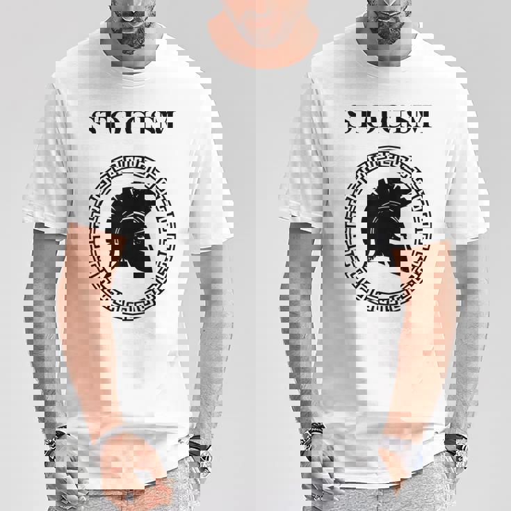 Estoicismo Filosofíairtudes Guerreras Antiguas Camiseta unisex Regalos divertidos