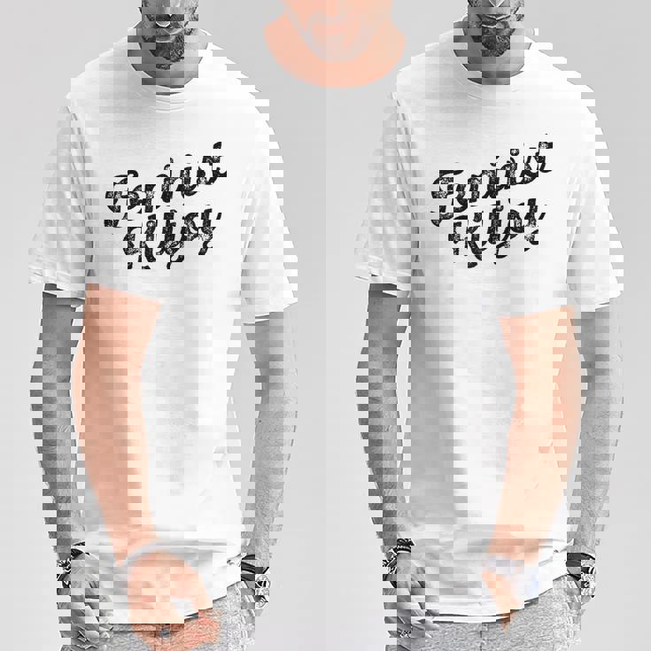 Feminist Killjoy 面白いフェミニズムミーム Tシャツ 面白い贈り物