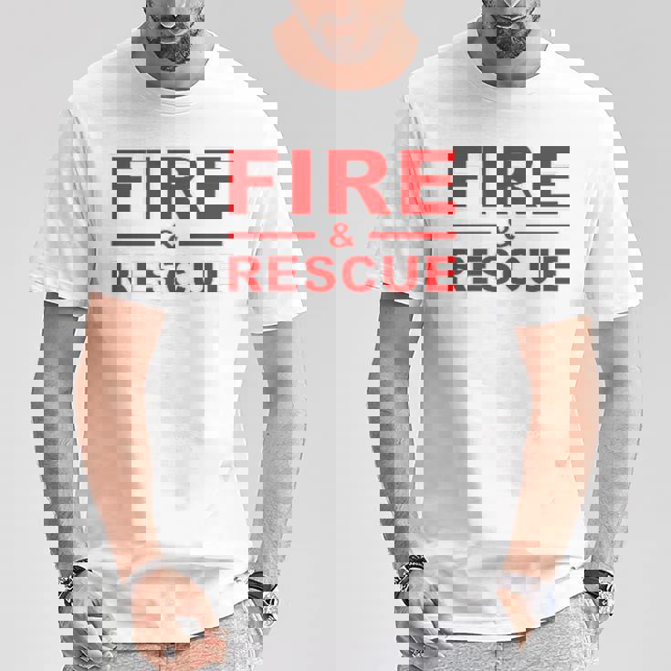 Fire Rescue 消防士 消防士 キッズ 若者 大人 男の子 女の子 Tシャツ 面白い贈り物