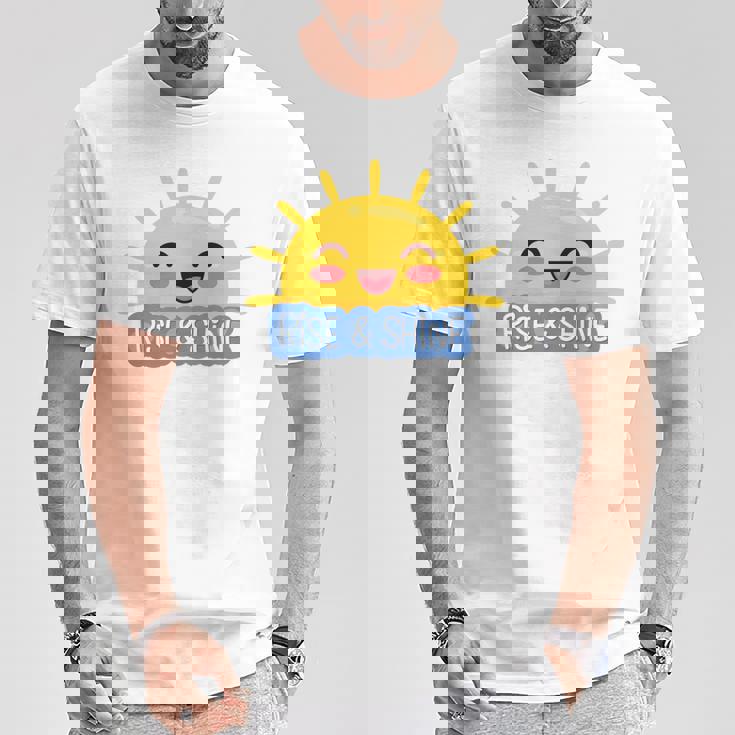 Rise Andhineummerunshine グラフィック 長袖tシャツ Tシャツ 面白い贈り物