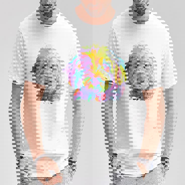 Goldendoodle ギフト ラブラドゥードル Cockapoo Mom カラフル ポップアート Tシャツ 面白い贈り物