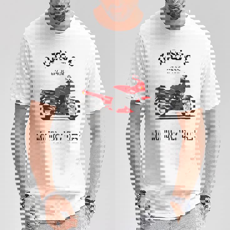 Gpz 900 R オートバイバイカー Tシャツ 面白い贈り物