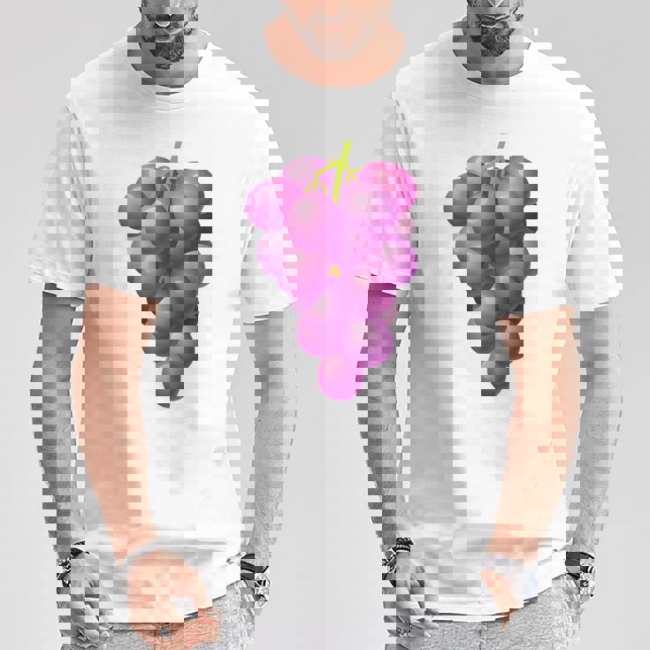 Grapes 葡萄 コスチューム シャツ Tシャツ 面白い贈り物