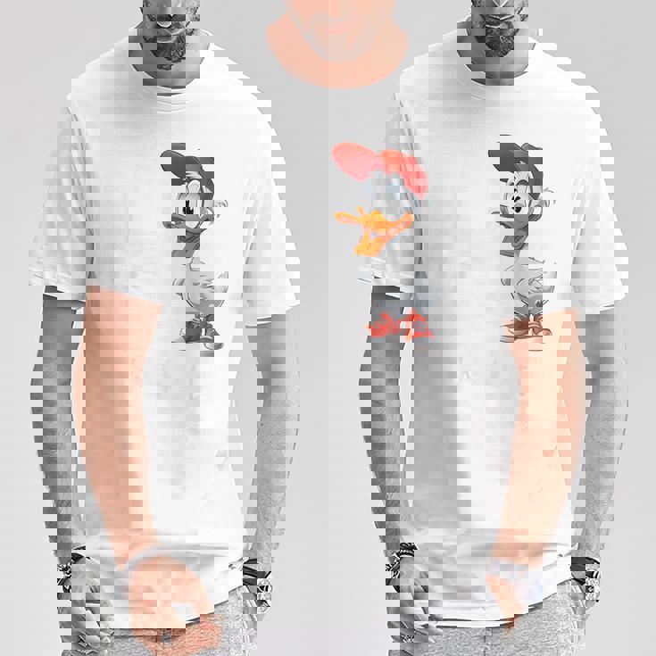 Groovige 年金ダック 年金受給者r ダック おかしな退職年金 Tシャツ 面白い贈り物