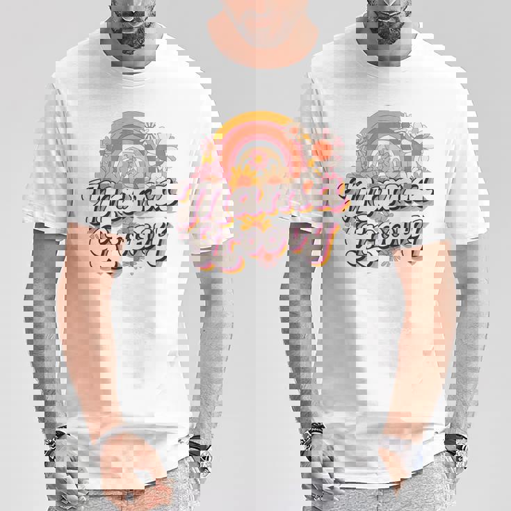 Groovy Best Mom Ever Best 母の日 長袖tシャツ Tシャツ 面白い贈り物