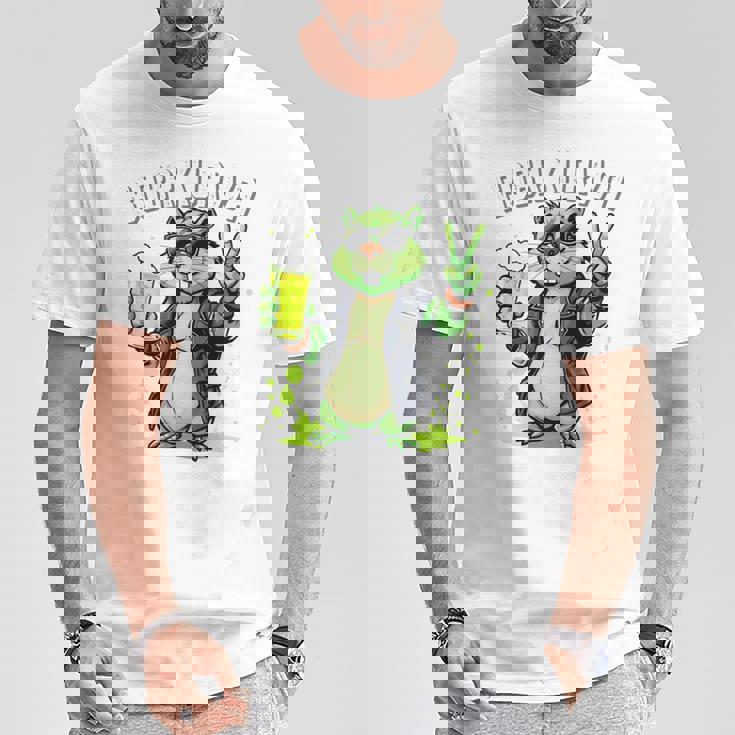 Groovy Polska Piwo Bobr Meme Bóbr Bober Kurwa Yes Pierdole 長袖tシャツ Tシャツ 面白い贈り物