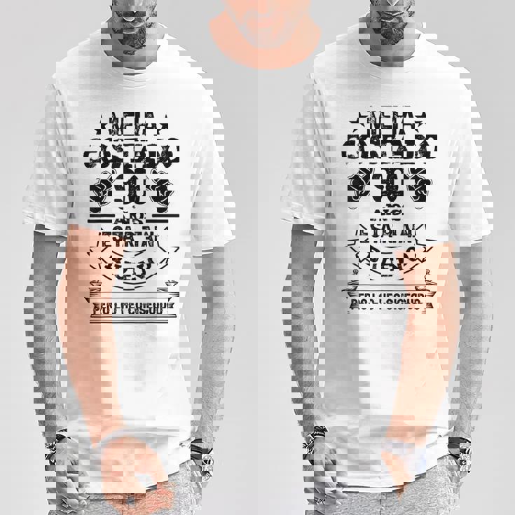 Me Ha Costado 90 Años Cumpleaños Hombres Es Camiseta unisex Regalos divertidos