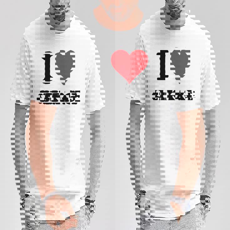 I Heart ちかげ 名 I Love パーソナライズ 長袖tシャツ Tシャツ 面白い贈り物