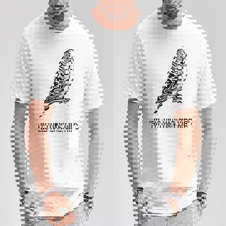 Hello Humans Tシャツ 面白い贈り物