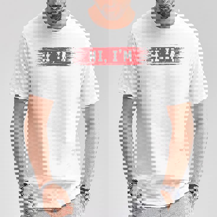 Hi I'm Tommy 名前 Tommy 長袖tシャツ Tシャツ 面白い贈り物