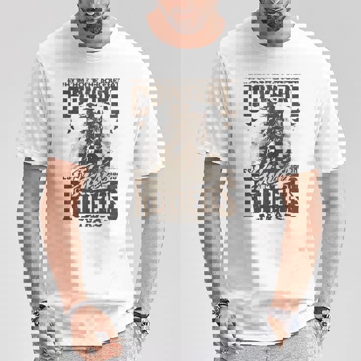 Hoofbeatのリズム カウガール 馬 ロデオ テキサスホース Tシャツ 面白い贈り物