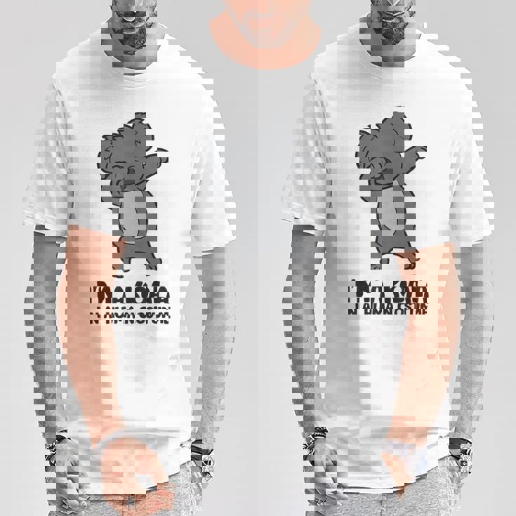 I'm A Koala In A Human コスチューム ファニー コアラ Tシャツ 面白い贈り物