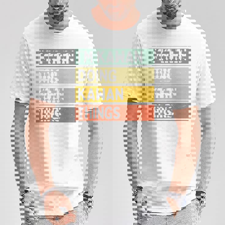 I'm Kawan Doing Kawan Things 面白い名言 長袖tシャツ Tシャツ 面白い贈り物