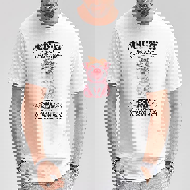 I'm Not Fat シャツ Tシャツ 面白い贈り物