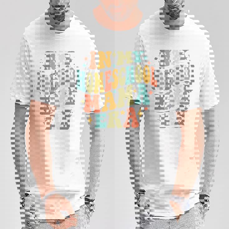 In My Homesschool ママ時代 おかしな新学期 ママ先生 長袖tシャツ Tシャツ 面白い贈り物