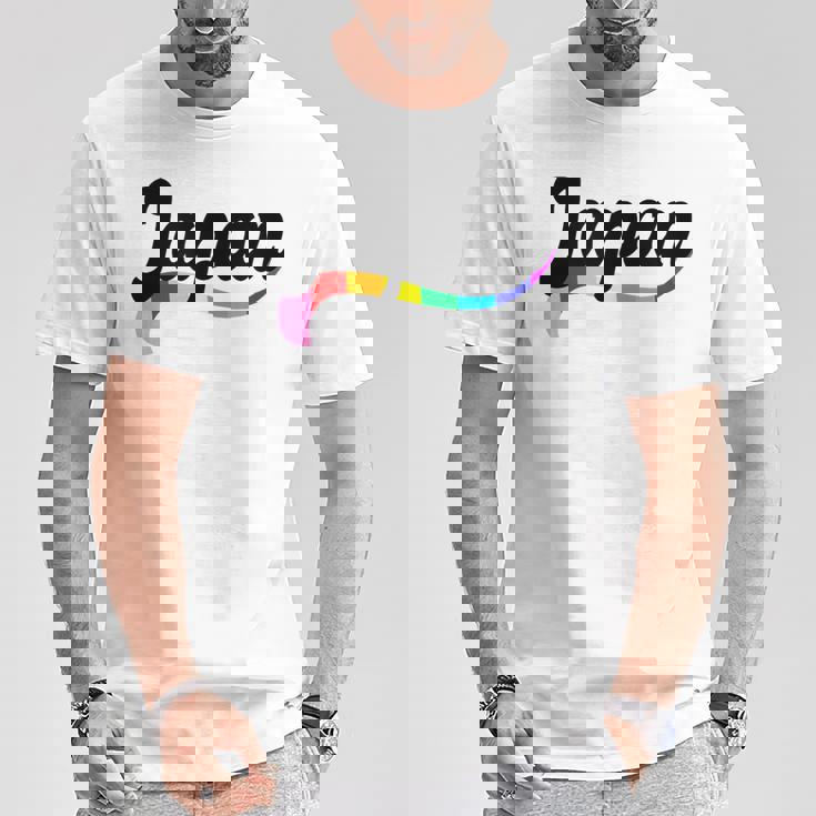 Japan ゲイ プライド Lgbtqi クィア 愛 東京 日本 ニッポン Tシャツ 面白い贈り物