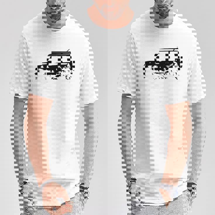 Jb74 Jb64 ジムニー アドベンチャー キャンプ オールグリップ オフロード 4X4 長袖tシャツ Tシャツ 面白い贈り物