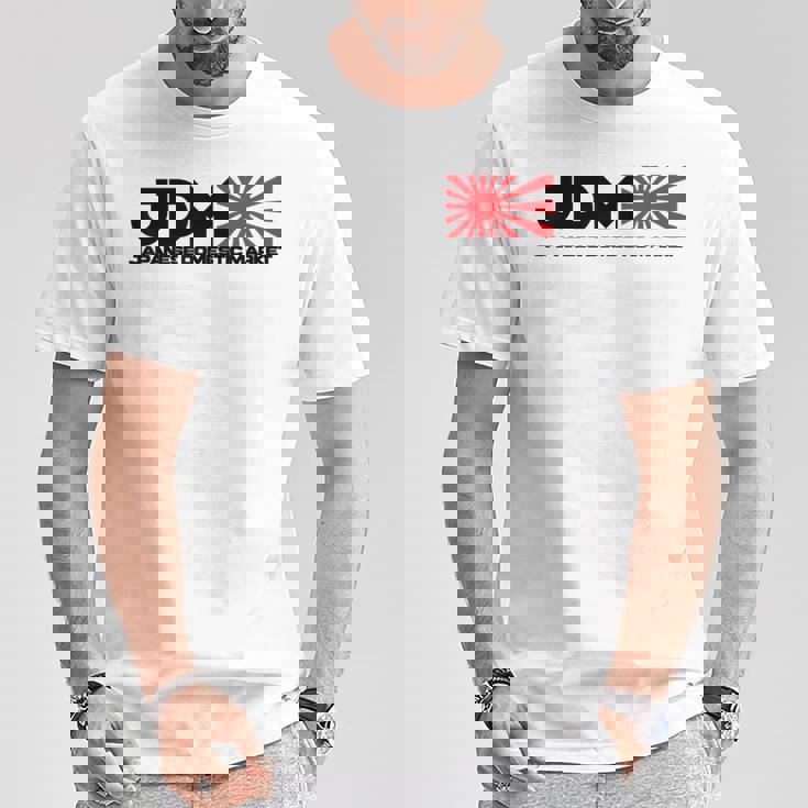 Jdmライジングサン Tシャツ 面白い贈り物