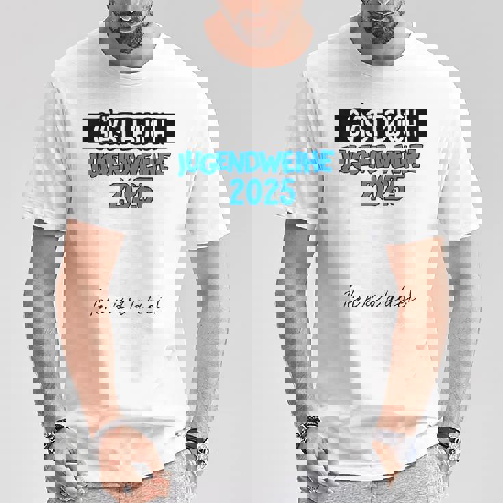 Jugendweihe 2025 Guest Book Ich War Dabei Für Jungs T-Shirt Lustige Geschenke