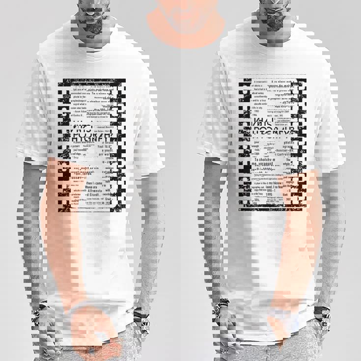 Kenko ひとことシリーズ「偉人のひとこと」［背面デザイン］ Tシャツ 面白い贈り物