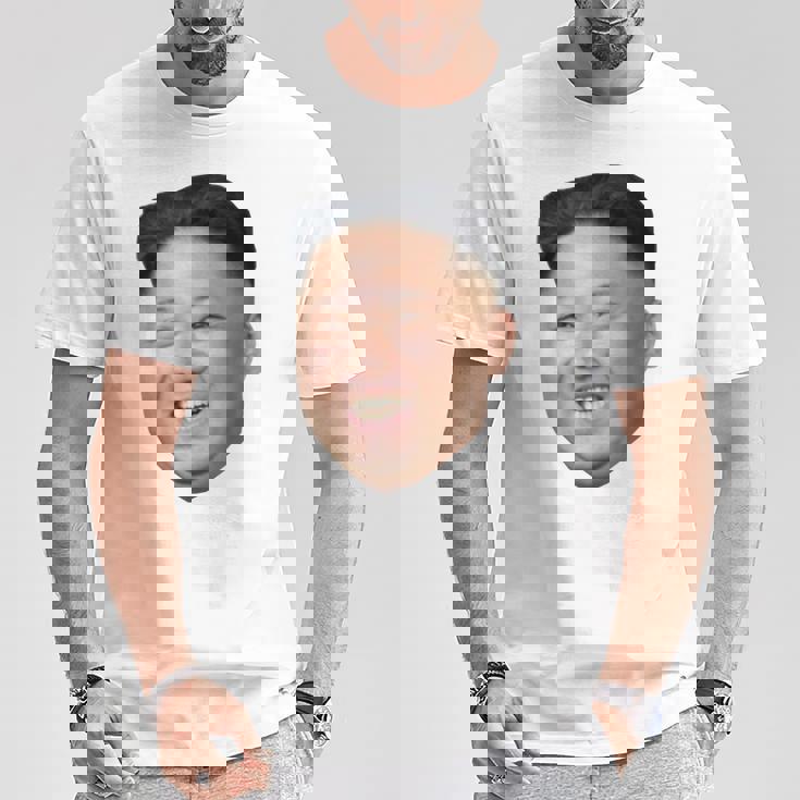 Kim Jong Un Big Face ロケットマン 北朝鮮パロディ Tシャツ 面白い贈り物