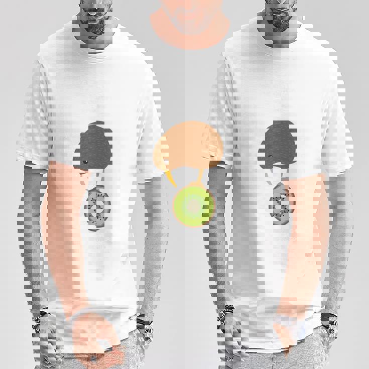 Kiwi Bird Evolution 面白いキウイフルーツパンギフトtシャツ Tシャツ 面白い贈り物