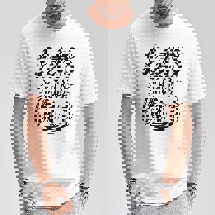 Let's Taco Bout It 面白い メキシコ料理 タコス シンコ・デ・マヨ Tシャツ 面白い贈り物