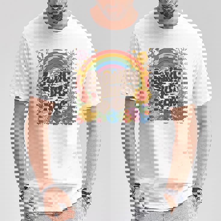 Lgbtqの平等は誰もプライドを傷つけない 人権 レインボープライド Tシャツ 面白い贈り物