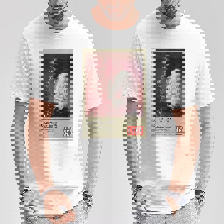 Life Picture Collection チャーリー パーカ ー ／ サックス（1） Tシャツ 面白い贈り物