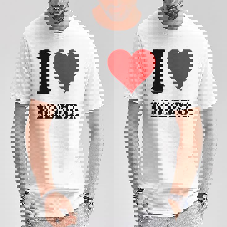 I Love Malaysia Tシャツ 面白い贈り物