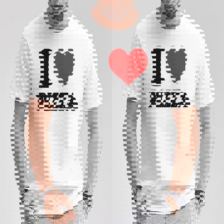 I Love Pizza Tシャツ 面白い贈り物