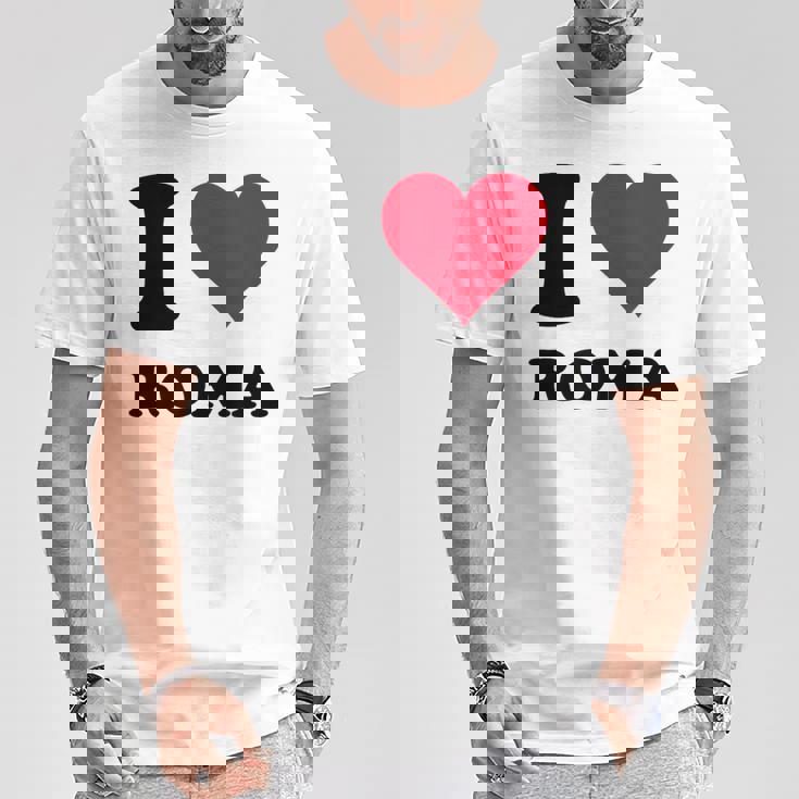I Love Roma Tシャツ 面白い贈り物