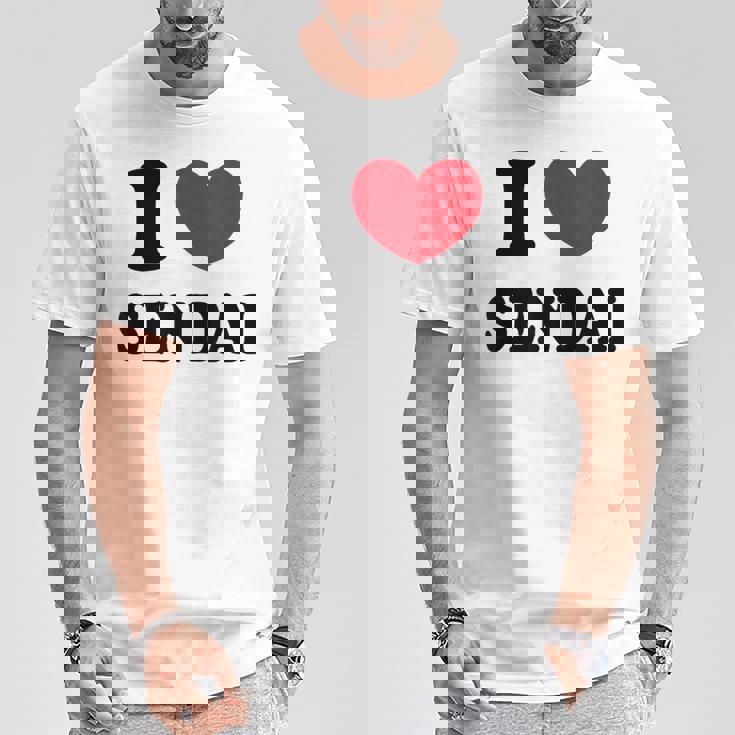 I Loveendai 仙台大好き Tシャツ 面白い贈り物