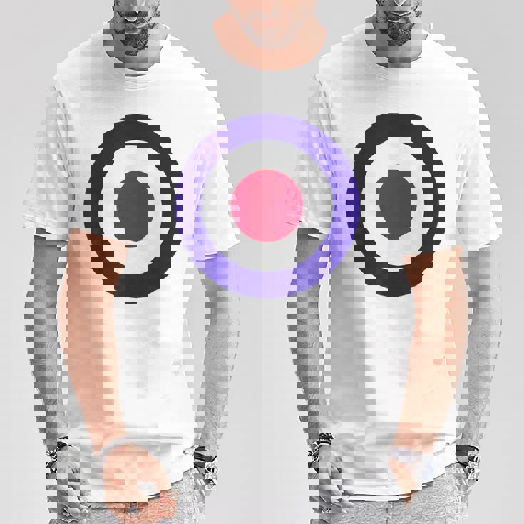 Mod Target レトロ Mods Arrow Targets ファッション Tシャツ 面白い贈り物