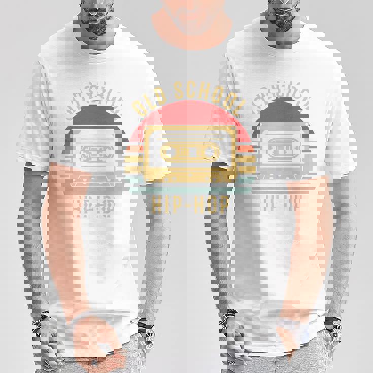 Oldchool ヒップホップ 80年代90年代音楽 長袖tシャツ Tシャツ 面白い贈り物