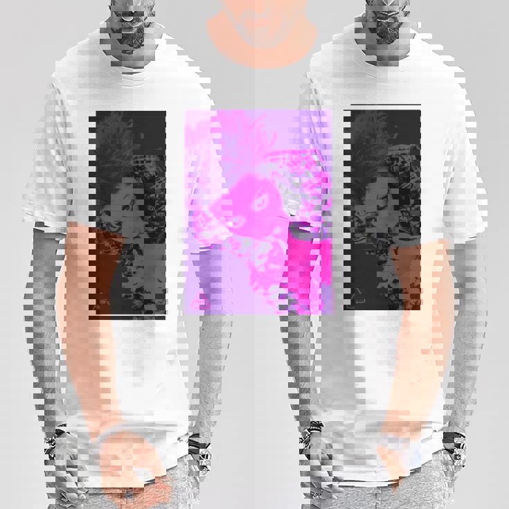 Pink 長袖tシャツ Tシャツ 面白い贈り物