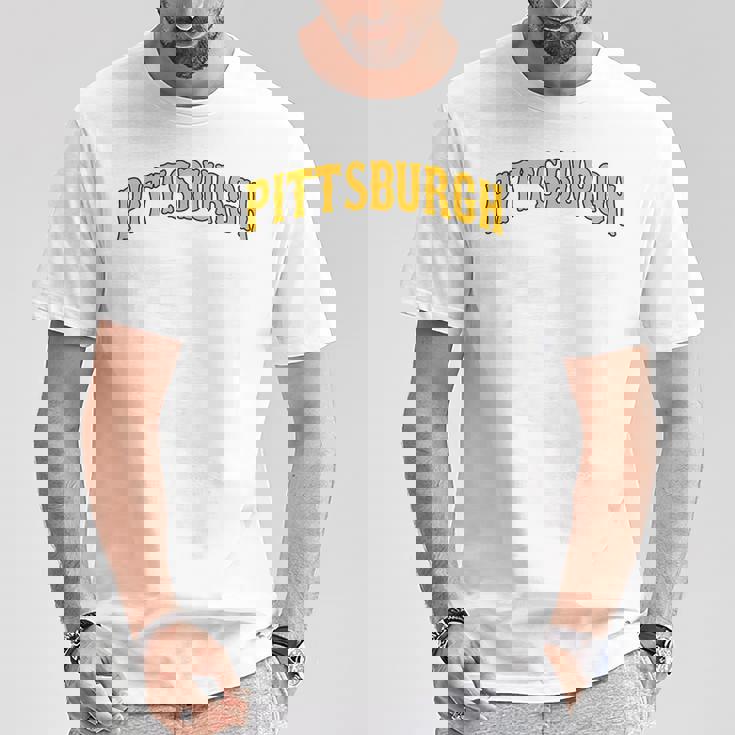 Pittsburgh Throwback Classic Tシャツ 面白い贈り物