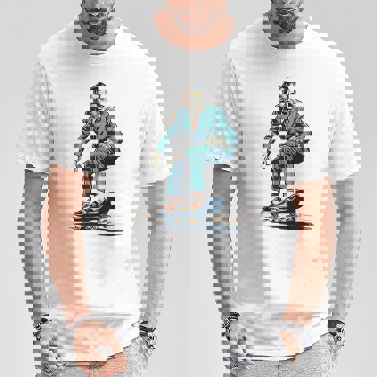 Richard Nixon スケートボード ロックスター Tシャツ 面白い贈り物