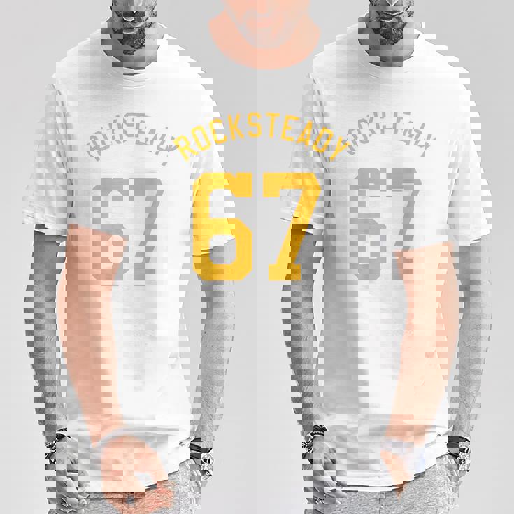 Rocksteady 1967 ビンテージ レゲエ スカ衣服 男女兼用 Tシャツ 面白い贈り物