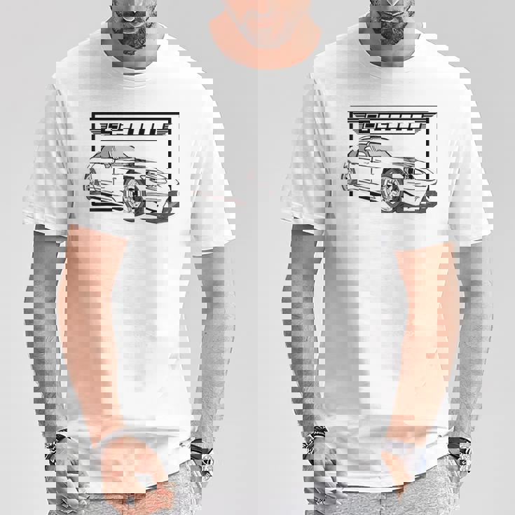 S2k Ap1 Ap2 Jdm Roadster2000 レースカー Fwd ターボトラック Tシャツ 面白い贈り物