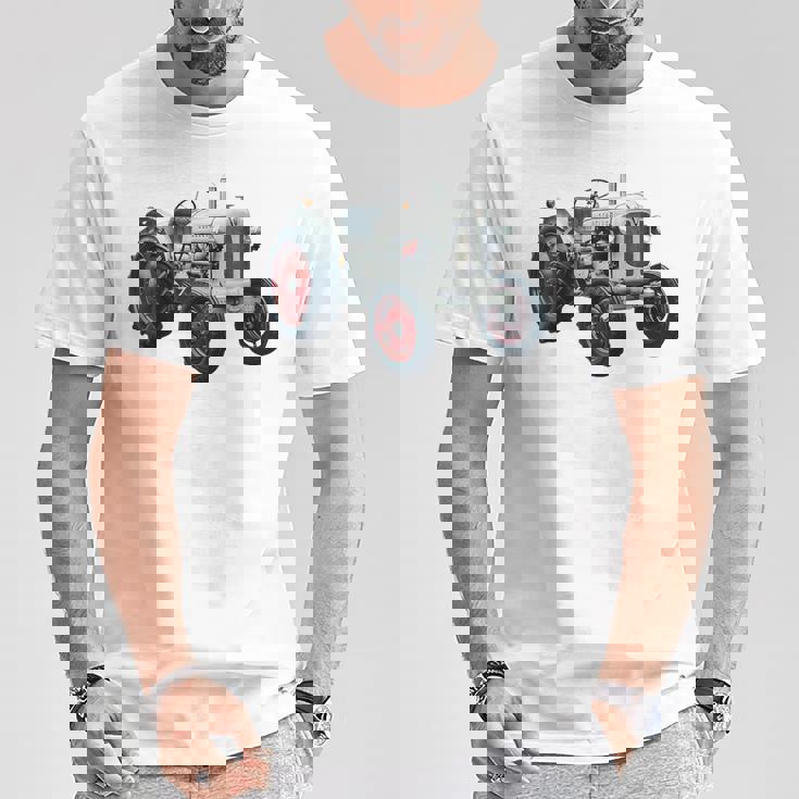 Schueller ヴィンテージ トラクター ドイツ レトロ Tシャツ 面白い贈り物