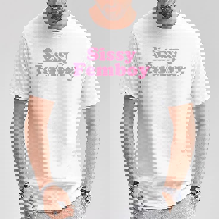 Sissy Femboy Crossdressing Aesthetic Tシャツ 面白い贈り物