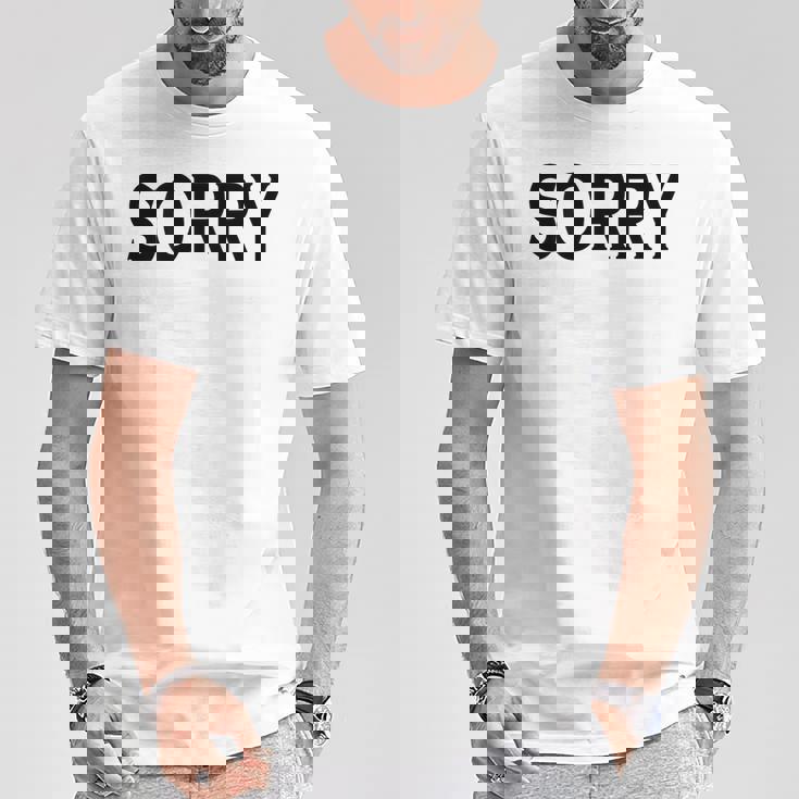 Sorry Das Icho Groß Tシャツ 面白い贈り物